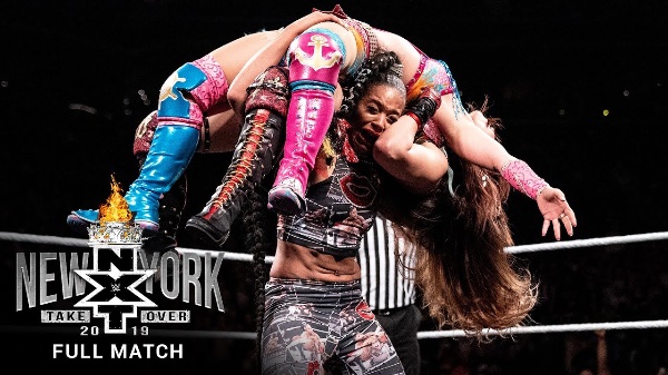 Shayna Baszler vs Bianca Belair vs Io Shirai vs Kairi Sane (New York)