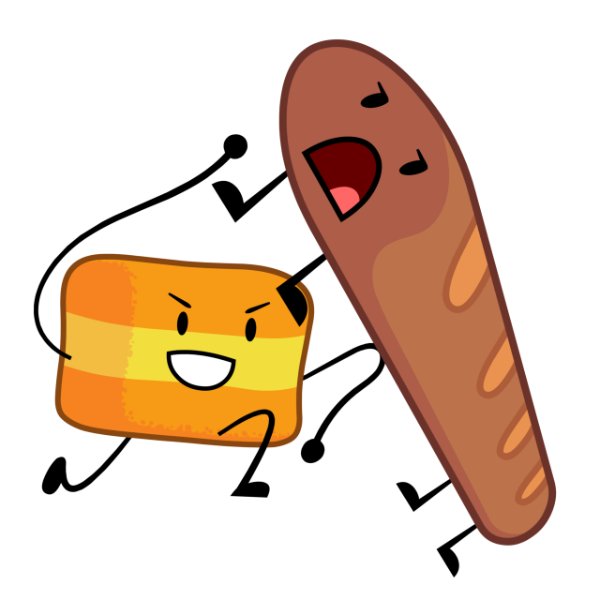elastic band x bread