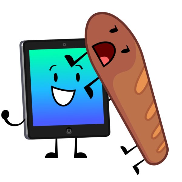 ipad x bread