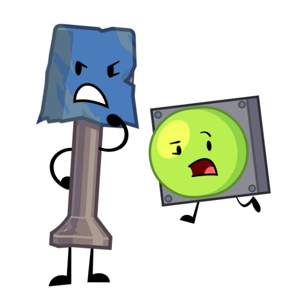 lamp x button