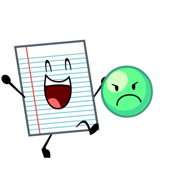 notebook paper x ball