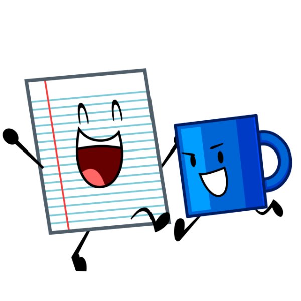 notebook paper x cup