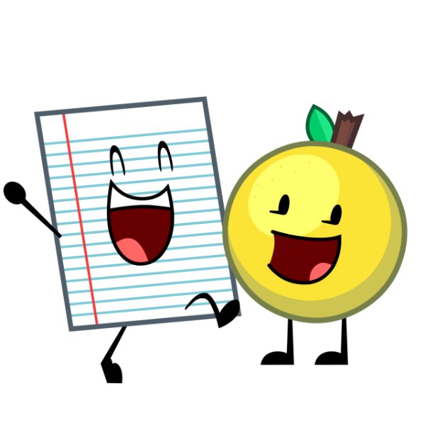 notebook paper x grapefruit