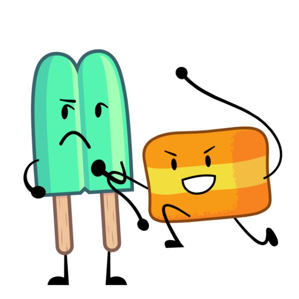 popsicle x elastic band