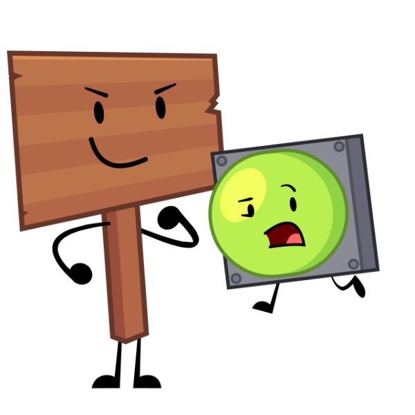 sign x button