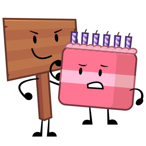 sign x cakey