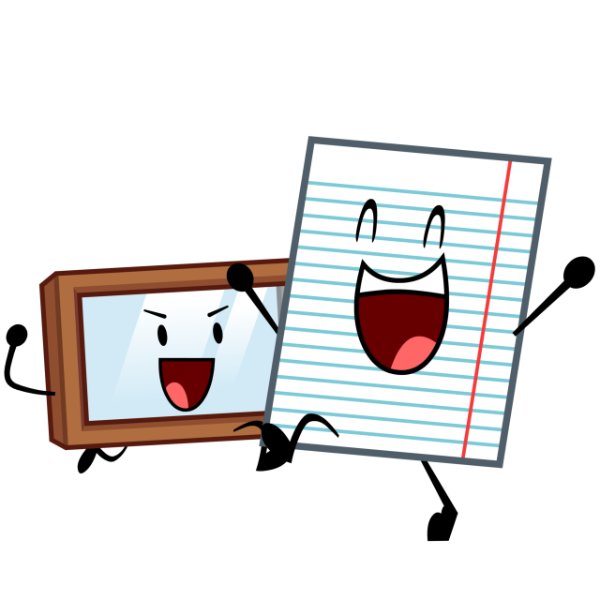 window x notebook paper