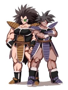 Raditz x Turles