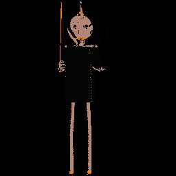 Orange Baldloon