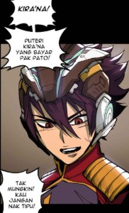 Kaizo denying Kira'na's evil scheme