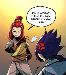 Baby Kaikira fight scene #3
