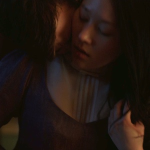 Bedroom neck kiss #1