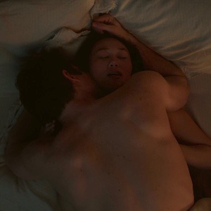Bedroom neck kiss #2