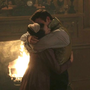 Reassuring cheek kiss #2