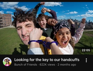 Looking for the key to our handcuffs