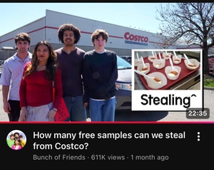 How many free samples can we steal from Costco?