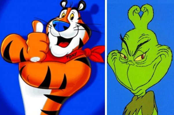 tony the tiger x grinch