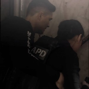 Power couple fight scene