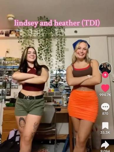 Lindsay and Heather
