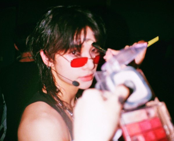 Red sunglasses