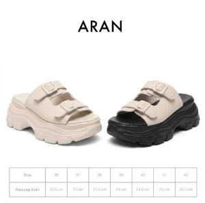 PVN Aran (warna hitam, cream, pink, hitam-cream, hitam-pink)