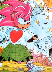 Amy Rose (Fleetway/Sonic the Comic)