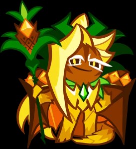 Ananas Dragon Cookie