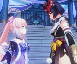 KokoSara (Kokomi x Sara)
