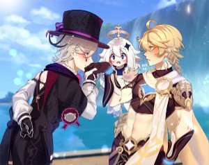 Lynether (Lyney x Aether)