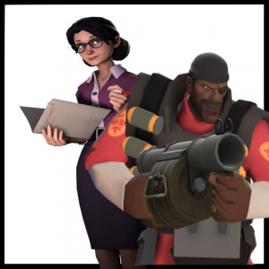 miss pauling x demoman
