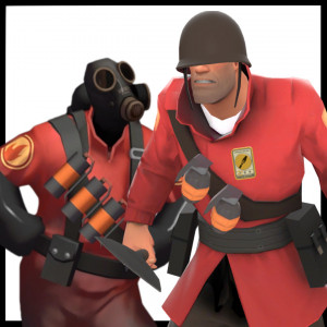 pyro x soldier