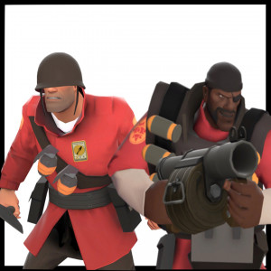 soldier x demoman