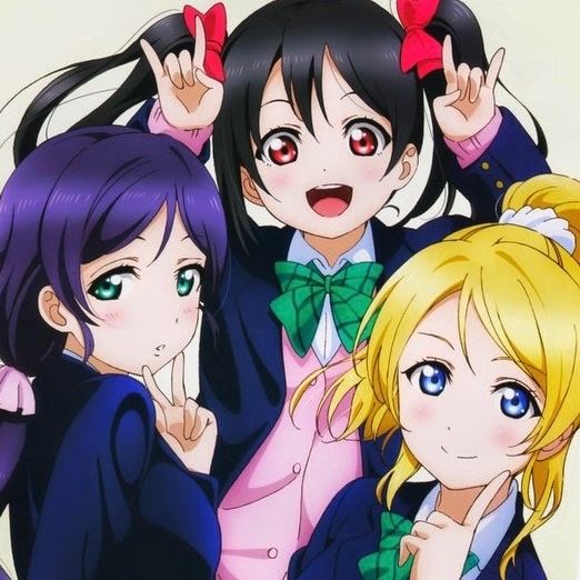 Nozomi x Eli x Nico