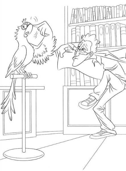 Tulio Monteiro coloring page 3