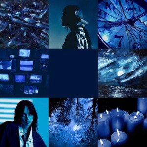 dark blue