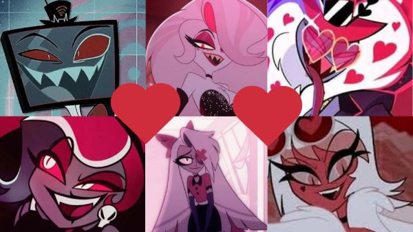FallenSpiderPopstarVees (Velvette x Vox x Valentino x Angel Dust x Vaggi x Verosika)