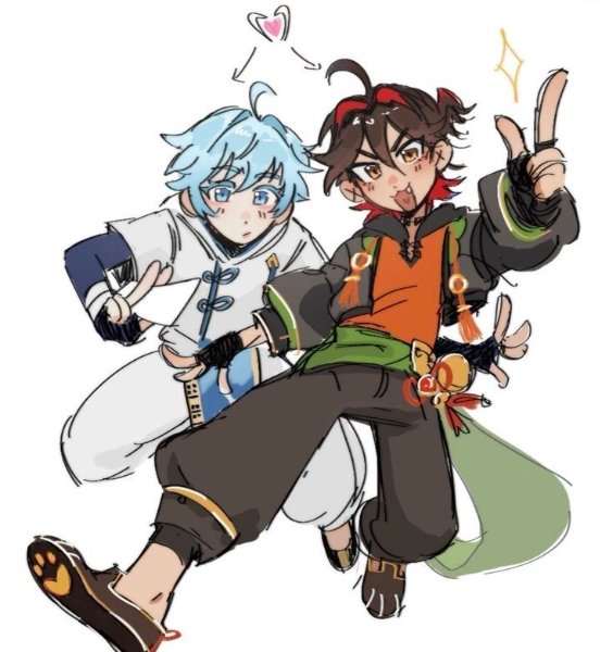 chongyun x ga ming