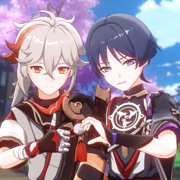 kazuha x scara