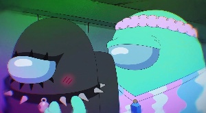 Geogem ( Black x Cyan )