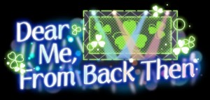 Dear Me, From Back Then