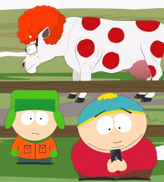 Ginger Cow