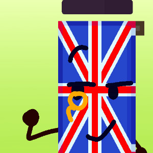 blue banner