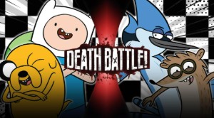 Finn & Jake VS Mordecai & Rigby