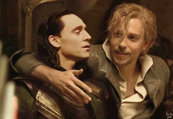 dashingfrost/loki x fandral