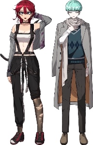 Misaki x Rintaro