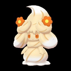 Caramel Swirl Flower Alcremie