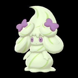 Matcha Cream Ribbon Alcremie