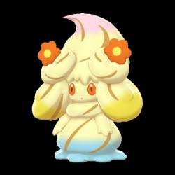 Rainbow Swirl Flower Alcremie