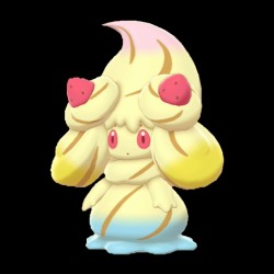 Rainbow Swirl Strawberry Alcremie