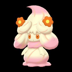 Ruby Swirl Flower Alcremie